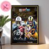 Houston Texans C.J. Stroud Black NFL Flash Features Wild Card Home Decor Poster Canvas