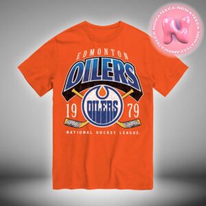 Edmonton Oilers Power Play National Hockey League Orange NHL Season 2025 Unisex T-Shirt