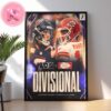 Philadelphia Eagles Are Going To The AFC Divisional Round NFL Playoffs 2025 Home Decor Poster Canvas