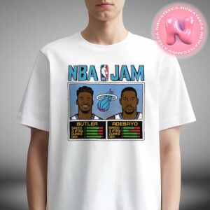 Jimmy Butler And Bam Adebayo Original Vice NBA Jam Tee Unisex T-Shirt