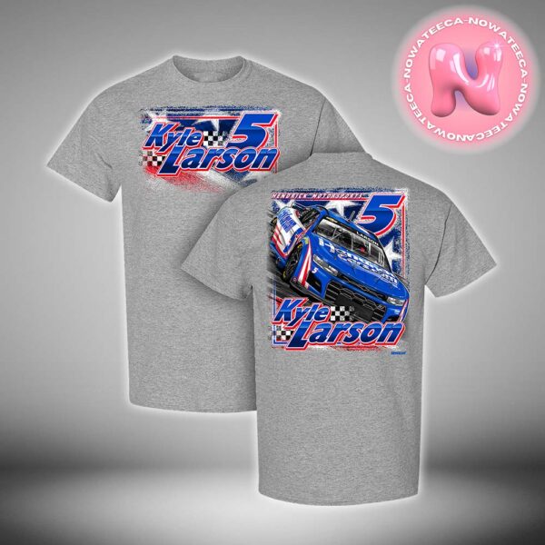 Kyle Larson 2025 Hendrick Moto Sport Two Sides Unisex T-Shirt