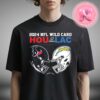 Denver Broncos Vs Buffalo Bills 2024 NFL Wild Card Matchup Unisex T-Shirt