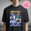 Los Angeles Rams Vs Philadelphia Eagles NFL Divisional Matchups On Sunday January 19th 2025 Unisex T-Shirt