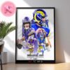 Baltimore Ravens Vs Buffalo Bills AFC Divisional Round Championship Matchups NFL Season 2025 Home Decor Poster Canvas