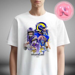 Minnesota Vikings Vs Los Angeles Rams NFL Wild Card Matchups 2025 Divisional Round At Sate Farn Stadium Unisex T-Shirt