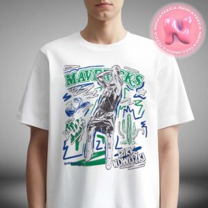 Mitchell & Ness Dirk Nowitzki Dallas Mavericks NBA Chalked Up Unisex T-Shirt