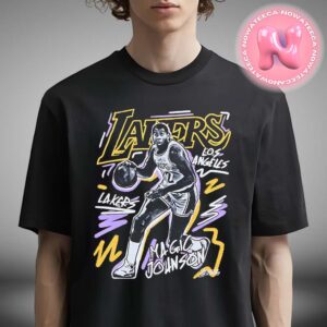 Mitchell & Ness Magic Johnson Los Angeles Lakers NBA Chalked Up Unisex T-Shirt