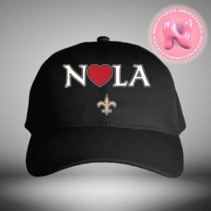 New Orleans Saints Love Nola LA Team NFL Season Classic Cap Hat Snapback