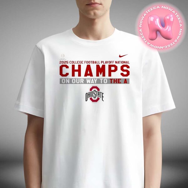 Nike Ohio State Buckeyes 2025 CFP National Champions Champions Locker Room Unisex T-Shirt