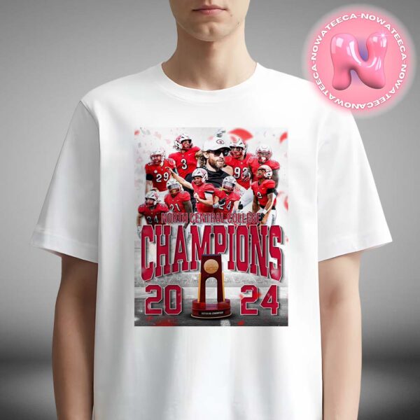 North Central College Football Win 2024 NCAA DIII National Champions Locket Room Unisex T-Shirt