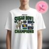 Notre Dame Fighting Irish College Football Playoff 2025 Sugar Bowl Champions Victory Ahead NCAA Unisex T-Shirt