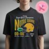 Notre Dame Fighting Irish White Football 2025 Orange Bowl Bound Unisex T-Shirt