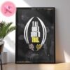 Notre Dame Fighting Irish Vs Ohio State Buckeyes 2025 National Championship Matchups CFB Playoffs Home Decor Poster Canvas