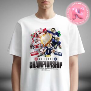 Notre Dame Fighting Irish Vs Ohio State Buckeyes 2025 National Championship Matchups CFB Playoffs Unisex T-Shirt