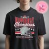 Ohio State National Champs 2024 Flag 2024-2025 College Football Playoff National Champions Unisex T-Shirt