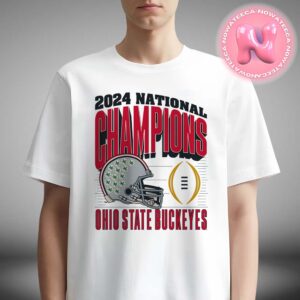 Ohio State Buckeyes College Football Playoff 2024 National Champions Sandshell Cotton Unisex T-Shirt