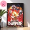 Ohio State Buckeyes Has Been Winner The 2024-2025 CPF National Playoff Locket Room NFL Home Decor Poster Canvas