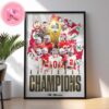 Ohio State National Champions CPF Against The World 2024-2025 Home Decor Poster Canvas