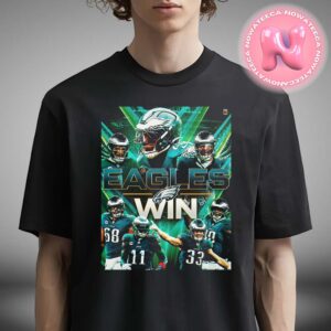 Philadelphia Eagles Beat The Green Bay Packers Game Day NFL Season 2025 Matchup Head To Head On January 12th 2024 Unisex T-Shirt