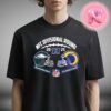 Washington Commanders Vs Detroit Lions Head To Head NFC Divisional Round 2024-25 NFL Playoffs Unisex T-Shirt