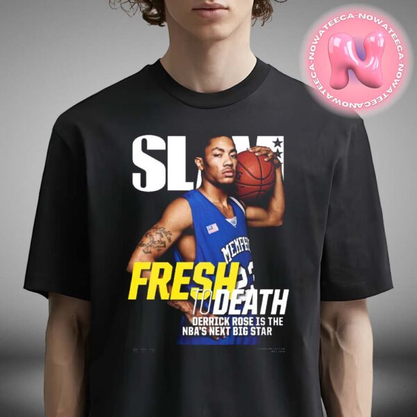 SLAM Cover Tee Derrick Rose Is The NBA Next Big Star Unisex T-Shirt