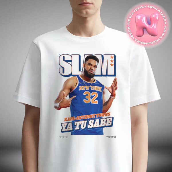 SLAM Cover Tee Karl Anthony Towns SLAM 254 New York Knicks NBA Unisex T-Shirt