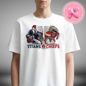 Tennessee Titans Vs Kansas City Chiefs Football AFC Wild Card Matchups NFL Playoffs Mascot Season Unisex T-Shirt