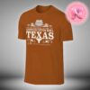 Texas Longhorns Burnt Orange Football 2025 Cotton Bowl Bound Graphic Unisex T-Shirt