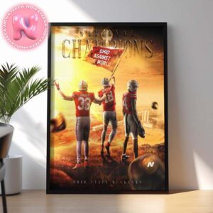 The Ohio State Buckeyes Are Your 2025 National Champions CFP Season Home Decor Poster Canvas