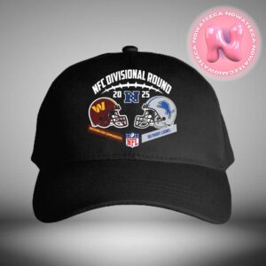 Washington Commanders Vs Detroit Lions Head To Head NFC Divisional Round 2024-25 NFL Playoffs Classic Cap Hat Snapback