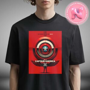 Captain America Brave New World New Poster In Cinemas February 14 2025 Unisex T-Shirt