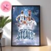 Chris Paul From San Antonio Spurs 2nd All Time For Career Steals In NBA History 2025 Season Home Decor Poster Canvas