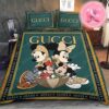 Deadpool x Gucci Monogram Luxury Pattern Bedding Set