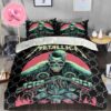 Gucci x Mickey Mouse Luxury Brand Monogram Vintage Pattern Logo Stripe Duvet Cover Bedding Set