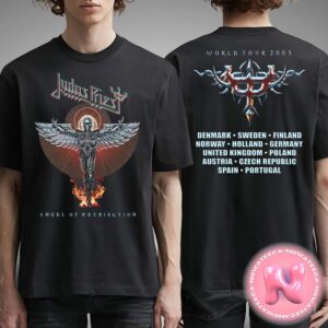 Judas Priest Angel Of Retribution 20th Anniversary Vintage Tour Tee Two Sides Unisex T-Shirt