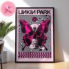 Linkin Park From Zero World Tour 2025 5th Febrero Estadio Banorte Monterrey Mexico Home Decor Poster Canvas