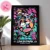 Linkin Park From Zero World Tour 2025 Live Show Music Poster For Guadalajara Jalisco On 3th Febrero 2025 Mexico Home Decor Poster Canvas