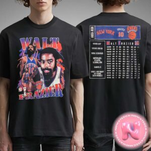 Mitchell And Ness Walt Frazier Stats Graphic Tee Two Sides Unisex T-Shirt