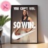 Nike x Jordan Chiles You Can’t Win So Win New Song For The Super Bowl LIX 2024-2025 Season Home Decor Poster Canvas