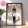 Sabrina Lonescu You Can’t Win So Win x Nike Home Decor Poster Canvas