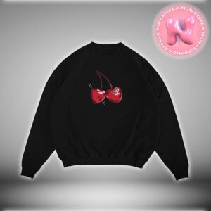 Olivia Rodrigo Cherries Crewneck Pullover Unisex Sweatshirt