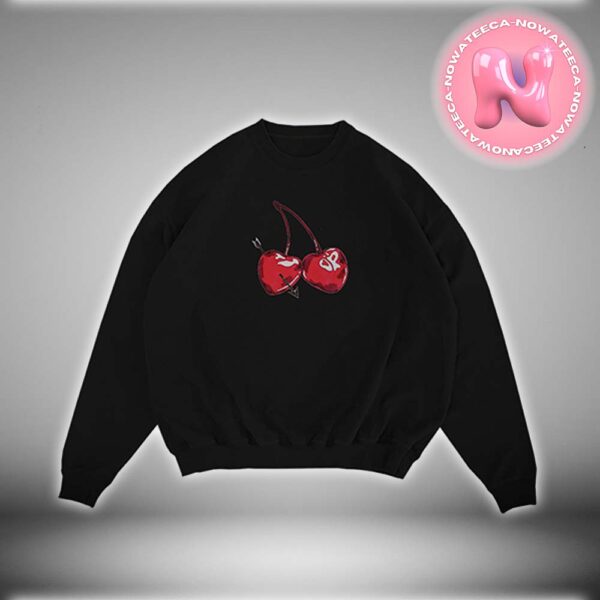 Olivia Rodrigo Cherries Crewneck Pullover Unisex Sweatshirt