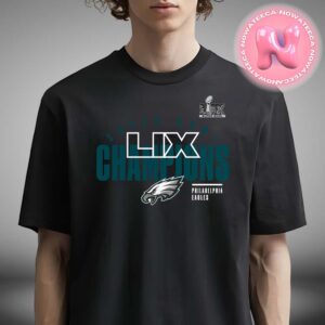 Philadelphia Eagles Super Bowl LIX Champions Legacy Iconic Victory Unisex T-Shirt