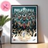 Philadelphia Eagles Saquon Barkley 25 NFL Season Home Decor Poster Canvas