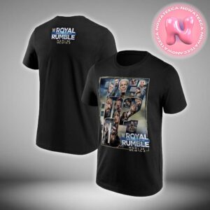 Royal Rumble 2025 Indianapolis Event Limited Tee On February 1th 2025 Two Sides Unisex T-Shirt