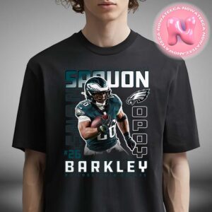 Saquon Barkley Philadelphia Eagles 2024 Offensive Player Of The Year NFL Season Unisex T-Shirt