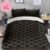 Gucci x Queens Of The Stone Age Luxury Monogram Pattern Vintage Signature Bedding Set