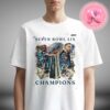 Jalen Hurts And Saquon Barkley Philadelphia Eagles Champions Super Bowl LIX NFL Unisex T-Shirt