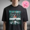 Saquon Barkley Crowns His Historic Season With A Super Bowl LIX Champions NFL 2024-2025 Unisex T-Shirt