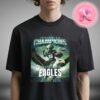 Super Bowl LIX Kansas City Chiefs Vs Philadelphia Eagles NFL At New Orleans LA Unisex T-Shirt